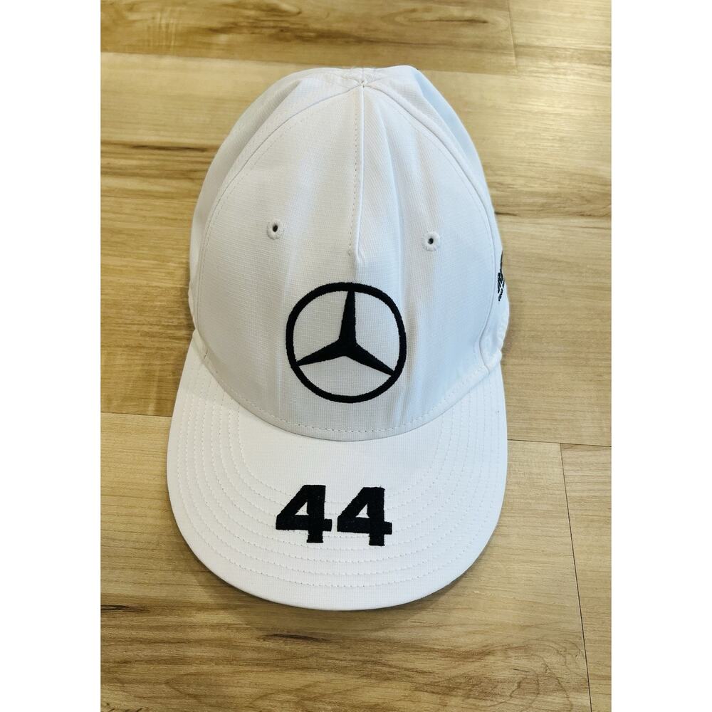 MERCEDES AMG PETRONAS F1 Lewis Hamilton SPECIAL EDITION #44 White Cap Hat